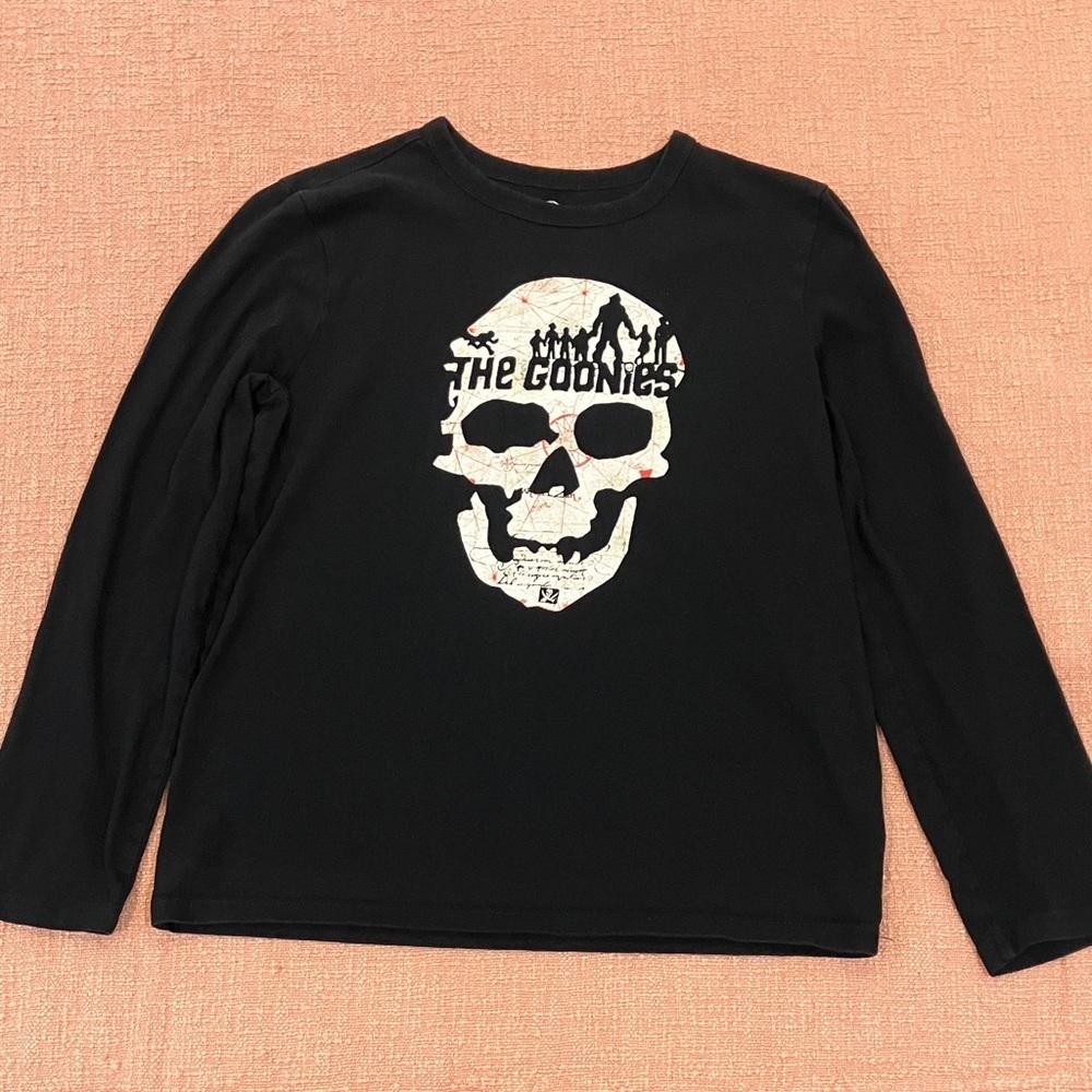 The Goonies Kids Long Sleeve T-shirt 100% cotton
